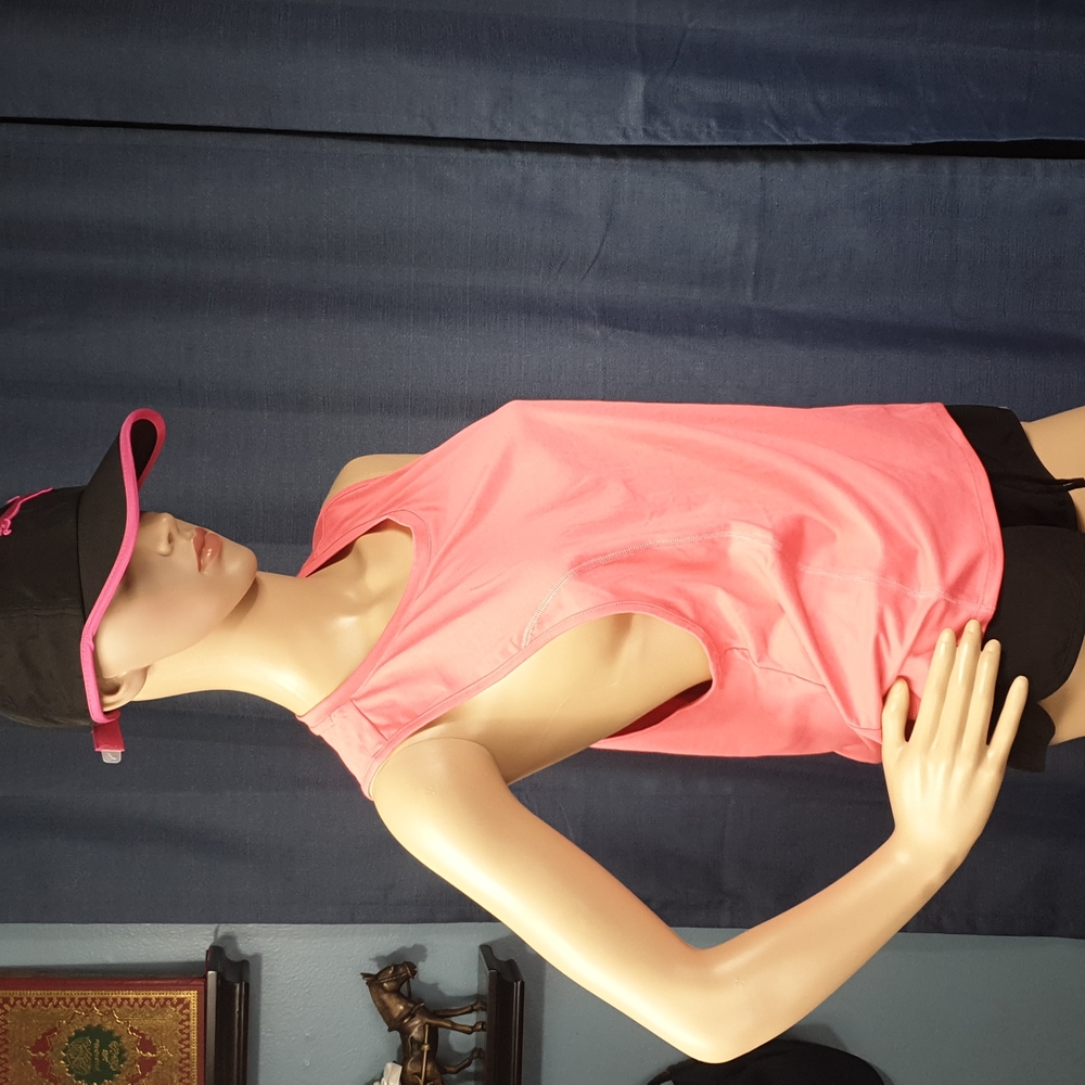 Puma invert cropped tank sun kissed coral-puma